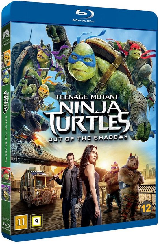 Cover for Teenage Mutant Ninja Turtles: Out of the Shadows (Blu-ray) (2016)