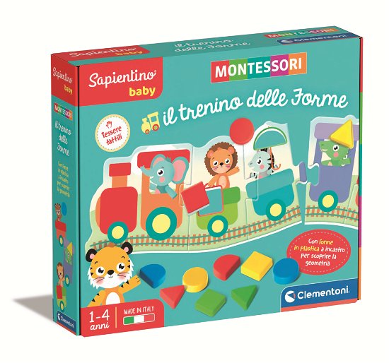 Cover for Clementoni · Clementoni: Sapientino Baby Educativo Made In Italy Montessori Baby Il Trenino Delle Forme (MERCH)