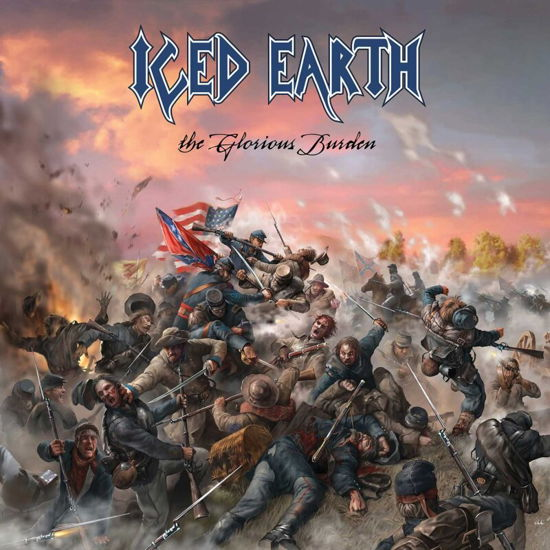 Cover for Iced Earth · Glorious Burden The (2 LP Black Vinyl) (LP) (2024)