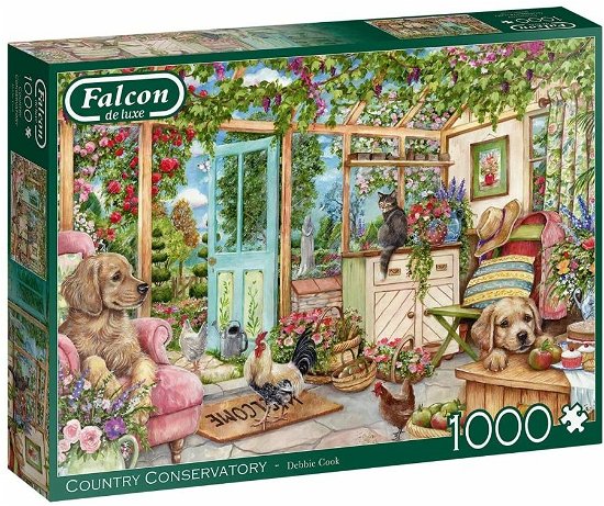 Cover for Falcon Puzzle · Country Conservatory ( 1000 Pcs ) (Spielzeug)