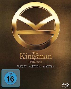 Cover for Kingsman · Kingsman 3 - Movie Collection BD (Blu-ray) (2022)