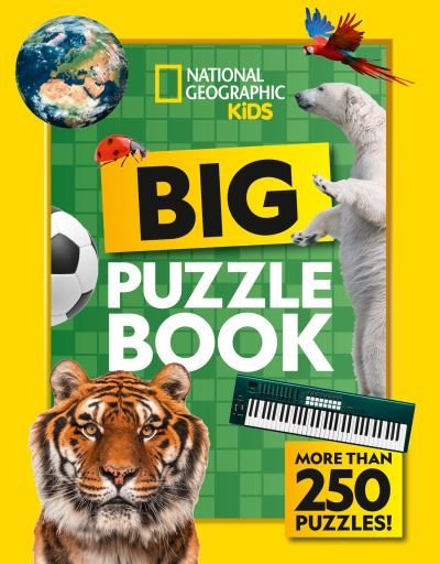 Cover for National Geographic Kids · Big Puzzle Book: More Than 250 Brain-Tickling Quizzes, Sudokus, Crosswords and Wordsearches - National Geographic Kids (Paperback Book) (2021)