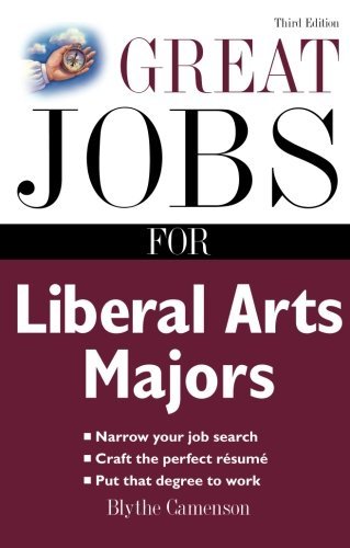 Cover for Blythe Camenson · Great Jobs for Liberal Arts Majors (Paperback Book) (2007)