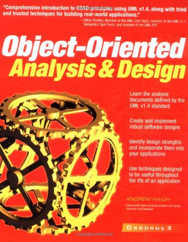 Cover for Andrew Haigh · Object-oriented Analysis and Design (Paperback Book) (2001)