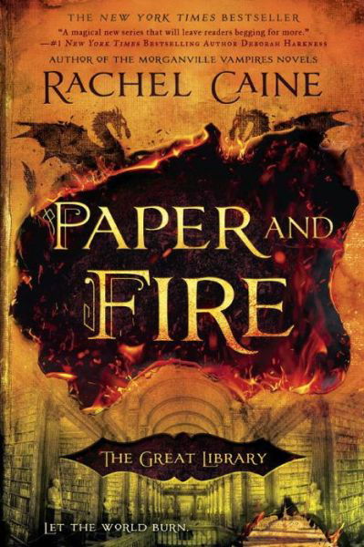 Cover for Rachel Caine · Paper and Fire - The Great Library (Buch) (2017)