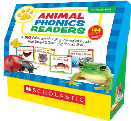 Cover for Liza Charlesworth · Animal Phonics Readers: a Big Collection of Exciting Informational Books That Target and Teach Key Phonics Skills (Paperback Book) [Box Tch edition] (2014)