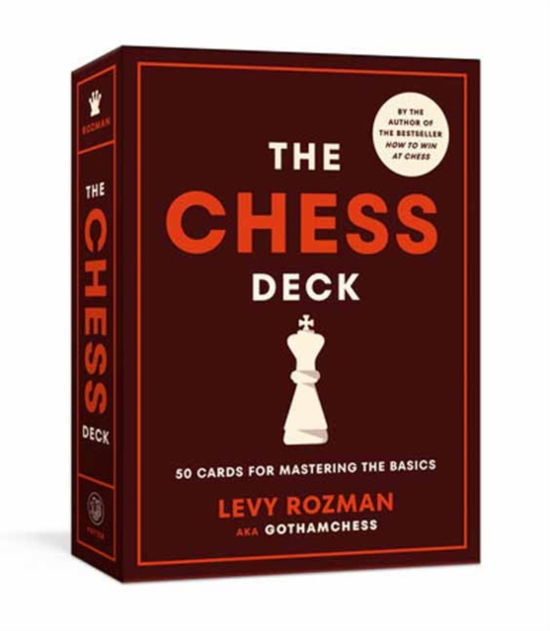 Cover for Levy Rozman · The Chess Deck: 50 Cards for Mastering the Basics (Lernkarteikarten) (2024)