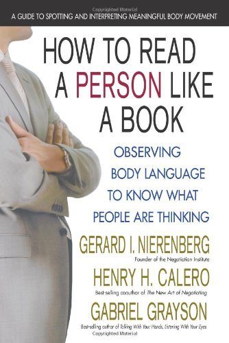 Cover for Gabriel Grayson · HOW TO READ A PERSON LIKE A BOOK: Using Body Language to Know What People Are Thinking (Paperback Book) (2009)