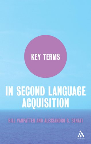 Cover for Alessandro G Benati · Key Terms in Second Language Acquisition (Gebundenes Buch) (2010)