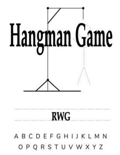 Cover for Rwg · Hangman Game (Paperback Book) (2019)