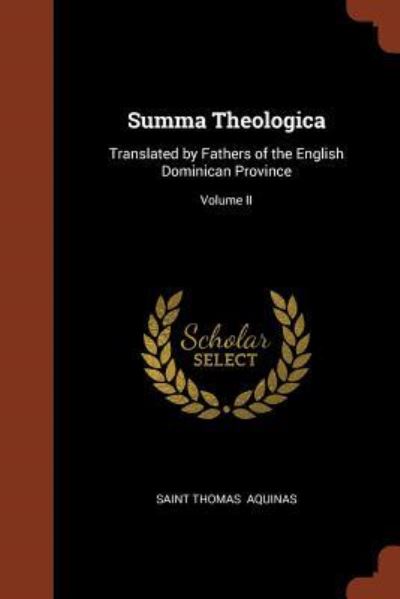 Cover for Saint Thomas Aquinas · Summa Theologica (Paperback Book) (2017)