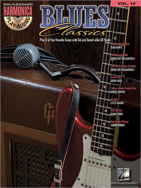 Cover for Hal Leonard Publishing Corporation · Blues Classics: Harmonica Play-Along Volume 10 (DIV) (2012)
