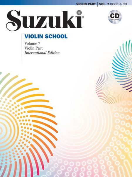 Suzuki violin school book/cd kombo vol 7 - Suzuki - Livros - Notfabriken - 9781470617141 - 29 de dezembro de 2014