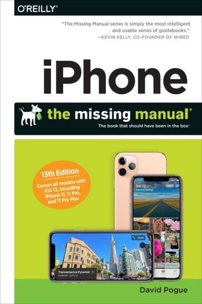 Cover for David Pogue · Iphone: the Missing Manual: the Book That Should Have Been in the Box (Paperback Book) [13 Revised edition] (2019)