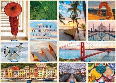 1,000 Places to See Before You Die 1,000-Piece Puzzle: For Adults Travel Gift Jigsaw 26 3/8" x 18 7/8" - Patricia Schultz - Bøker - Workman Publishing - 9781523515141 - 5. oktober 2021