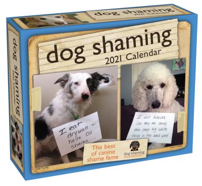 Cover for Pascale Lemire · Dog Shaming 2021 Day-to-Day Calendar (Calendar) (2020)