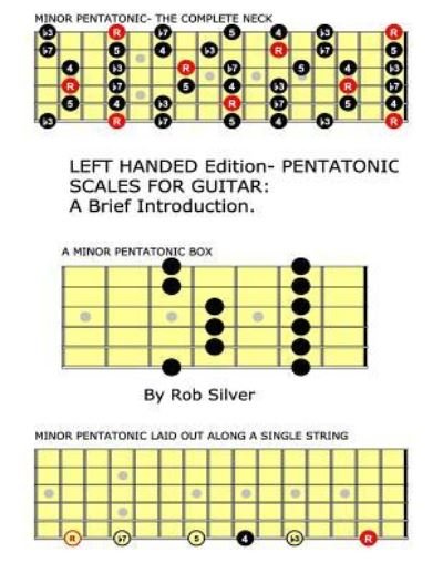 Cover for Rob Silver · LEFT HANDED Edition- Pentatonic Scales for Guitar (Paperback Bog) (2017)