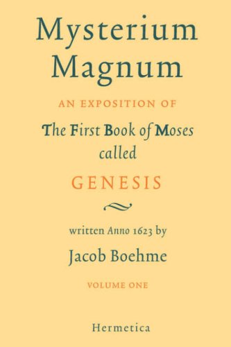 Cover for Jacob Boehme · Mysterium Magnum: Volume One (Paperback Book) [3rd edition] (2007)