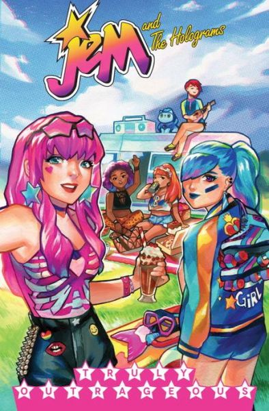 Cover for Kelly Thompson · Jem and the Holograms, Vol. 5: Truly Outrageous - Jem and the Holograms (Paperback Book) (2017)