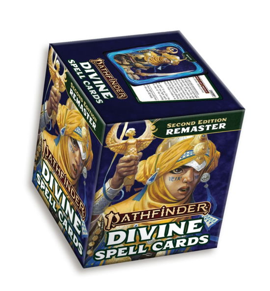 Cover for Paizo Staff · Pathfinder Divine Spell Cards (Remastered) (P2) (Bok) [Remastered edition] (2024)