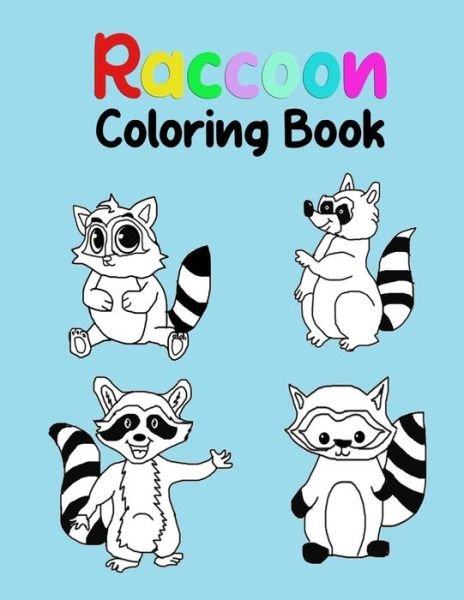 Cover for Eagle Eye Enterprise · Raccoon Coloring Book (Paperback Bog) (2019)