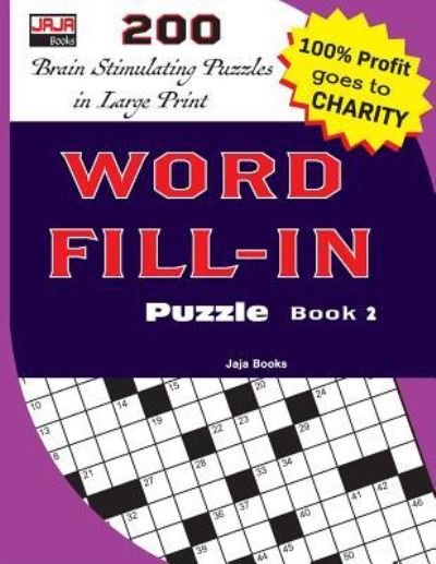 Cover for Jaja Media · WORD FILL-IN Puzzle Book 2 (Paperback Book) (2018)