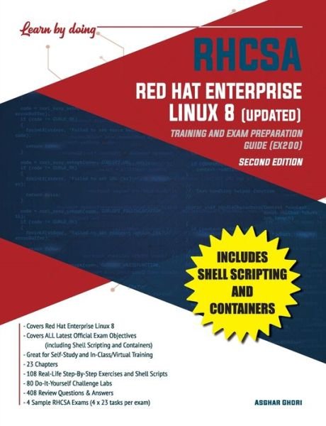 Cover for Asghar Ghori · RHCSA Red Hat Enterprise Linux 8 (Pocketbok) (2020)