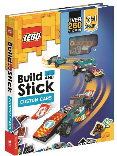 LEGO® Build and Stick: Custom Cars (Includes LEGO® bricks, book and over 260 stickers) - LEGO® Build and Stick Activity Box - Lego® - Livros - Michael O'Mara Books Ltd - 9781780558141 - 14 de outubro de 2021