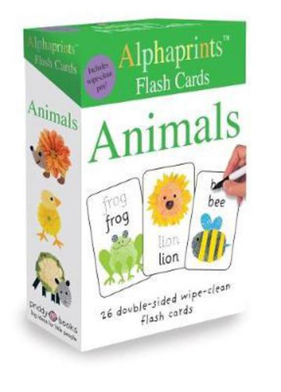 Cover for Roger Priddy · Alphaprints Flash Cards Animals - Alphaprints Flashcards (Flashcards) (2017)