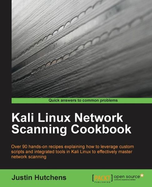 Cover for Justin Hutchens · Kali Linux Network Scanning Cookbook (Paperback Book) (2014)