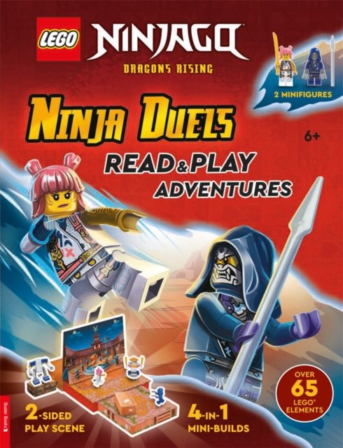 Cover for Lego® · LEGO® NINJAGO®: Ninja Duels (with Sora minifigure, Wolf Mask warrior minifigure, two-sided play scene, four mini-builds and over 65 LEGO® elements) (Gebundenes Buch) (2024)