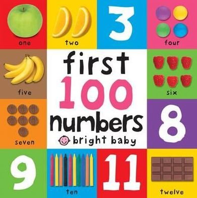 Cover for Roger Priddy · First 100 Numbers - First 100 Board Books (Inbunden Bok) (2021)