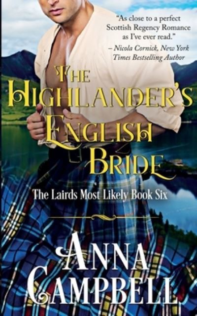 Cover for Anna Campbell · The Highlander's English Bride (Paperback Book) (2021)