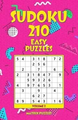 Cover for Matrix Puzzles · SUDOKU 210 Easy Puzzles (Pocketbok) (2018)