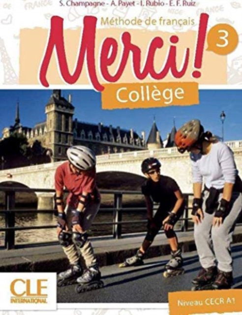 Cover for S. Champagne · Merci! 3: College - A2 + DVD (Paperback Book) (2019)