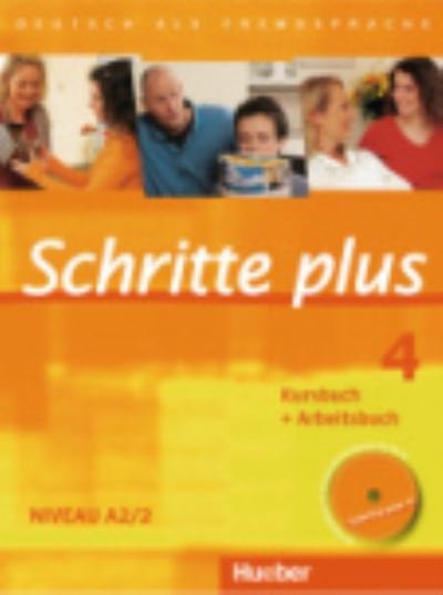 Cover for Silke Hilpert, Daniela Niebisch, Franz Specht, Monika Reimann, Andreas Tomaszewski, Marion Kerner, D · Schritte Plus: Kurs- und Arbeitsbuch 4 mit Audio-CD zum Arbeitsbuch (Book) (2010)
