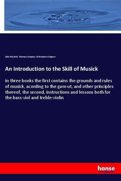 Cover for Playford · An Introduction to the Skill o (Book)