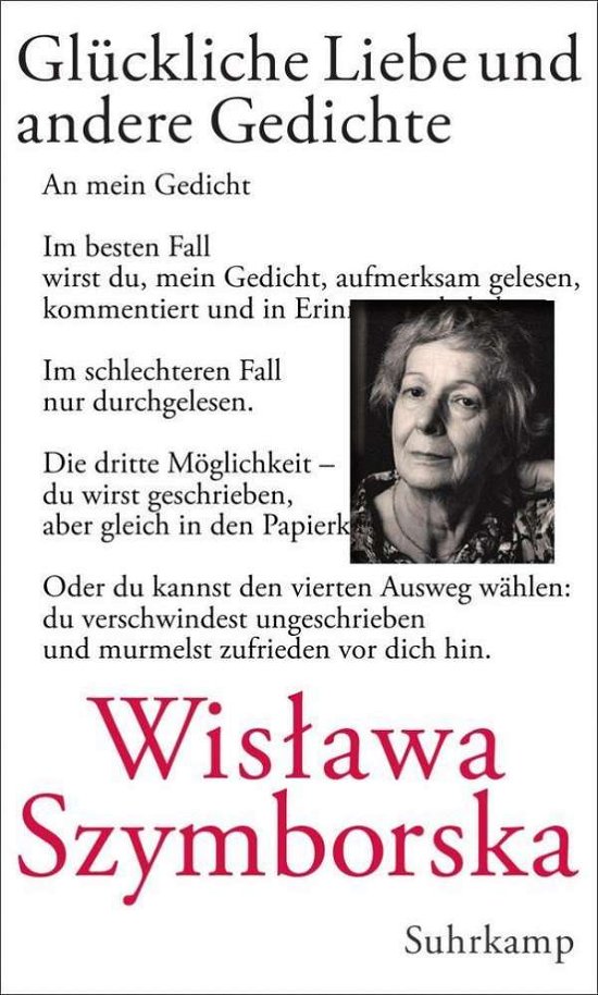 Cover for Szymborska · Glückliche Liebe und andere (Buch)