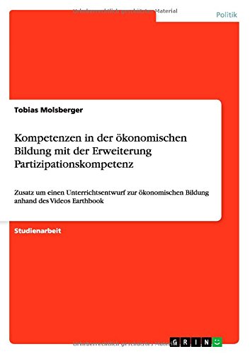 Cover for Molsberger · Kompetenzen in der ökonomisc (Book) [German edition] (2014)