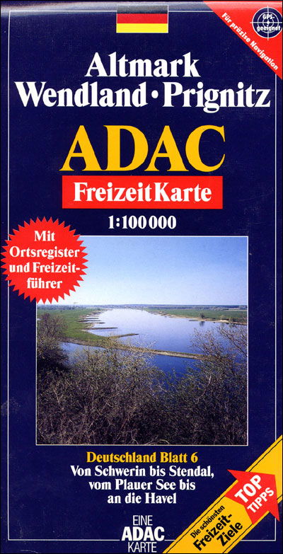 Cover for ADAC Verlag · ADAC FreizeitKarte Deutschland Blad 6: Altmark, Wendland, Prignitz (Book) (2009)