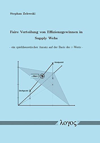 Cover for Stephan Zelewski · Faire Verteilung Von Effizienzgewinnen in Supply Webs - Ein Spieltheoretischer Ansatz Auf Der Basis Des Tau-Werts' (Paperback Book) (2009)