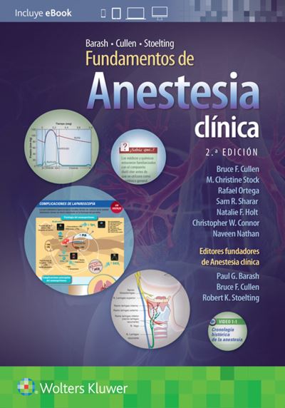 Cover for Sharar, Sam R., M.D. · Barash, Cullen y Stoelting. Fundamentos de anestesia clinica (Paperback Book) (2022)