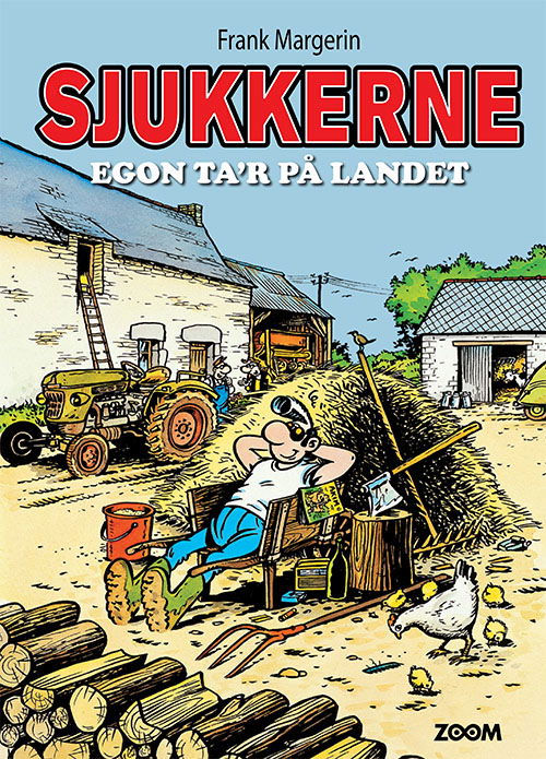 Cover for Frank Margerin · Sjukkerne: Sjukkerne: Egon ta'r på landet (Sewn Spine Book) [1er édition] (2023)