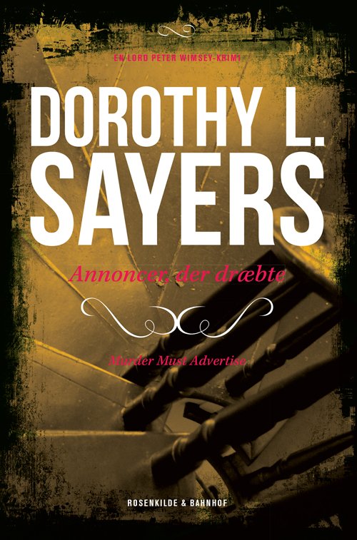 Cover for Dorothy L. Sayers · En Lord Peter Wimsey-krimi: Peter Wimsey 8 - Annoncer, der dræbte (Sewn Spine Book) [2nd edition] (2015)