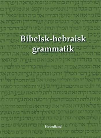 Bibelsk-hebraisk grammatik - Dan Enok Sørensen - Bøger - Hovedland - 9788777397141 - 4. december 2003