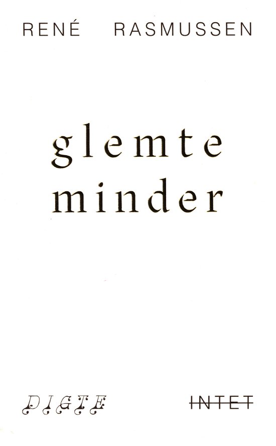 Cover for René Rasmussen · Glemte Minder (Paperback Bog) [1. udgave] (2023)