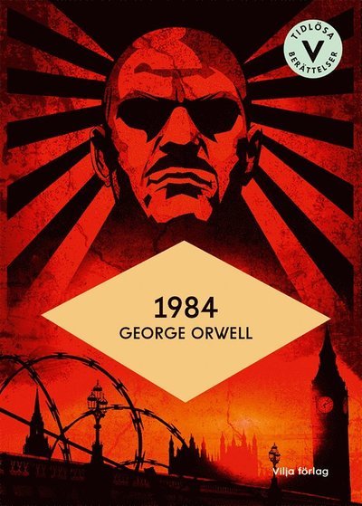 Cover for George Orwell · Tidlösa berättelser: 1984 (Innbunden bok) [Lättläst edition] (2021)