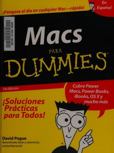 Cover for David Pogue · Macs Para Dummies (Paperback Book) (2000)