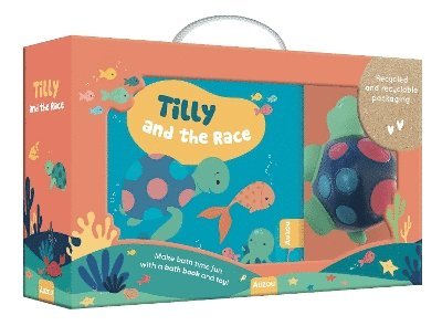 Cover for Tilly and the Race · Tilly and the Race - My Bath Book and Toy (Board book) (2025)