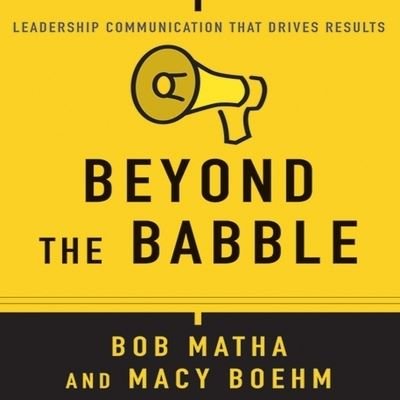 Cover for Bob Matha · Beyond the Babble (CD) (2017)
